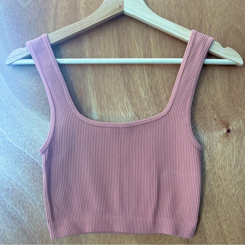 Zara Ribbed Crop Top